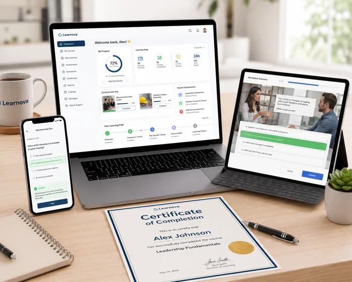 eLearning Development service illustration