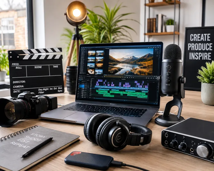 Video production service illustration